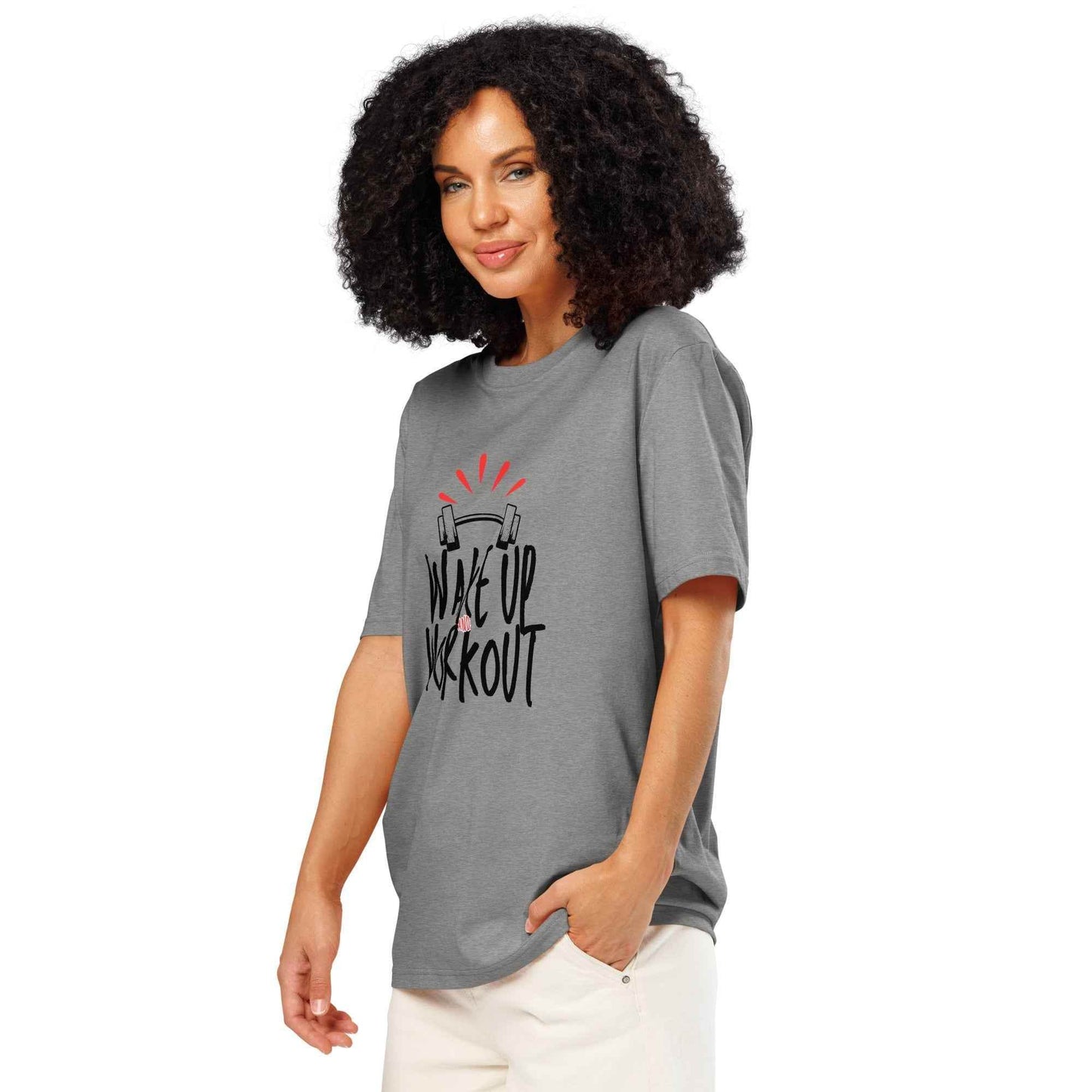 Women's T-Shirt for Daily Fitness Inspiration - Motivational Workout Tee -