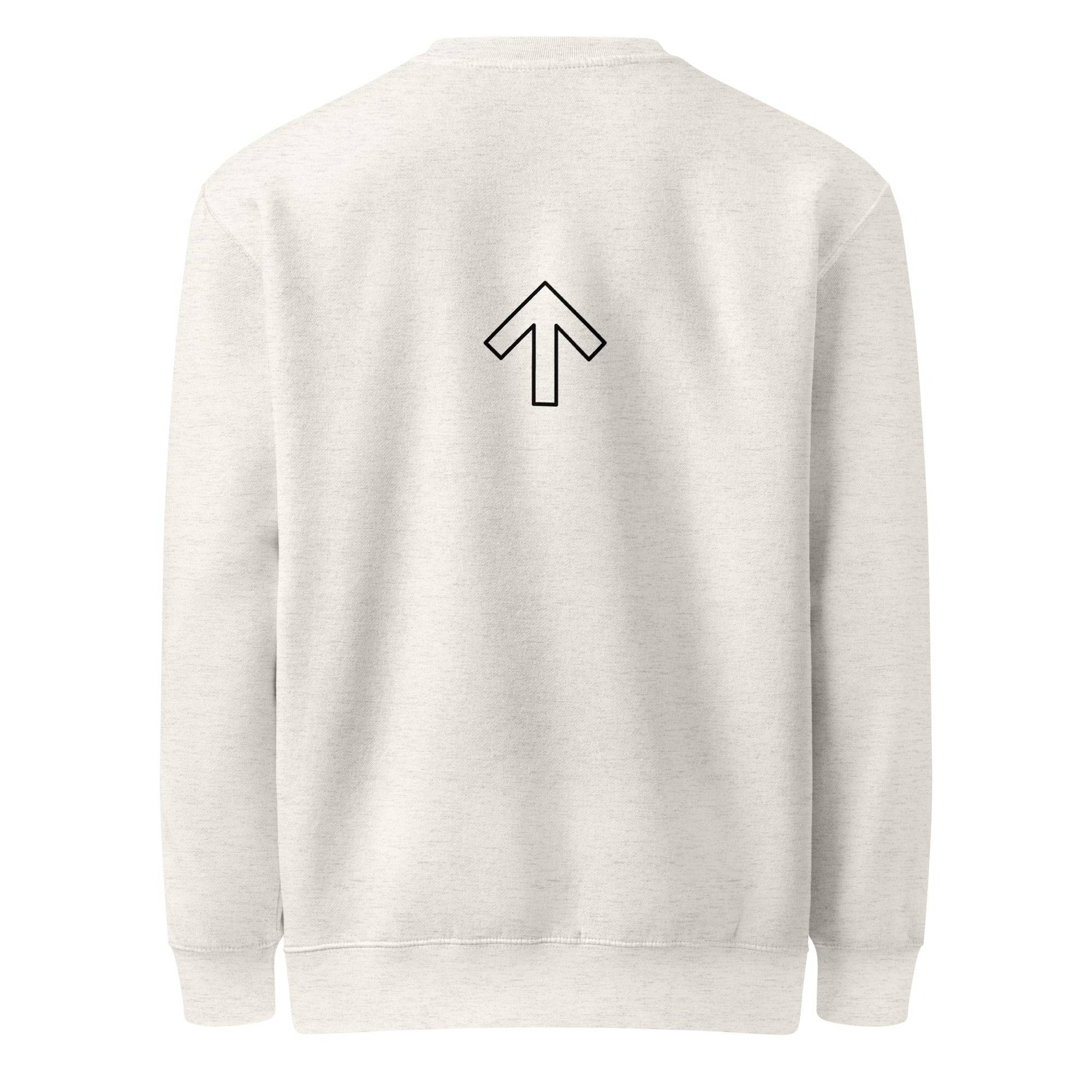Men's Weightlifting Sweatshirt - Premium Crew Neck for Ultimate Comfort and Performance -
