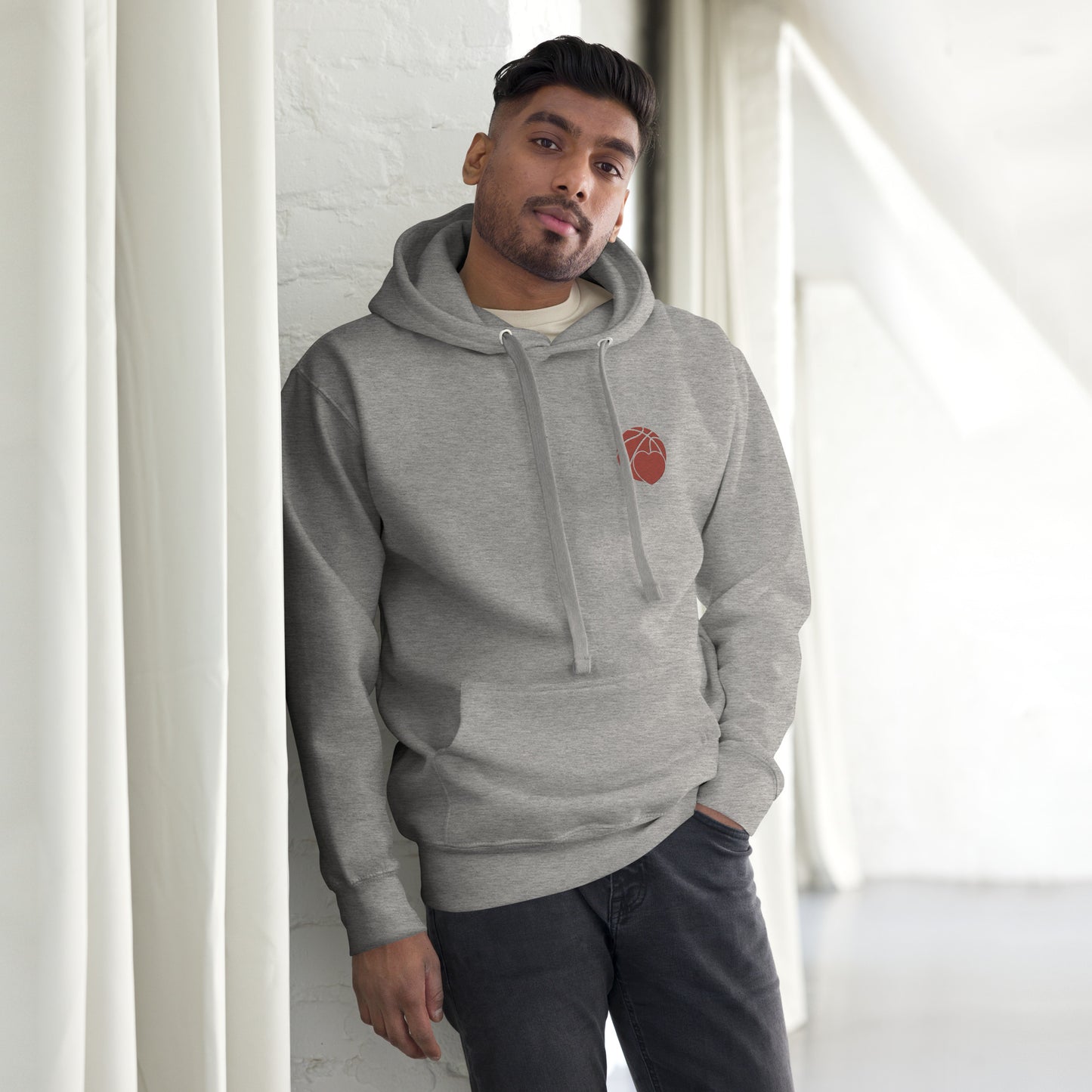 Men's Athletic Basketball Hoodie - Performance Sweatshirt