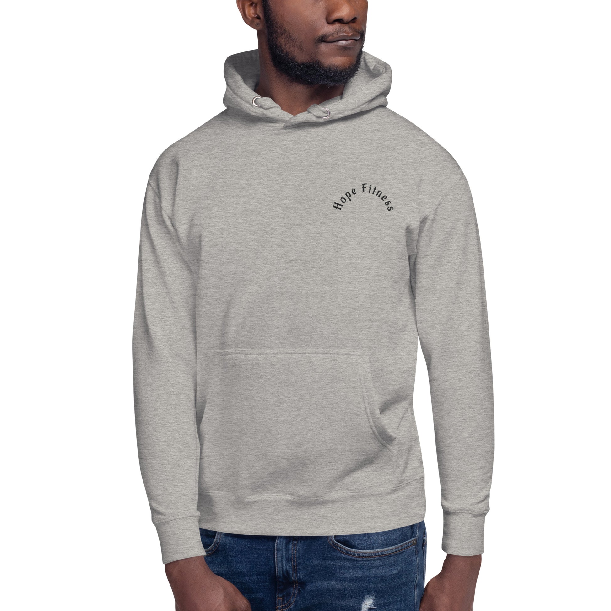 Men's Hoodie - Powered by Protein and Attitude for Ultimate Comfort -