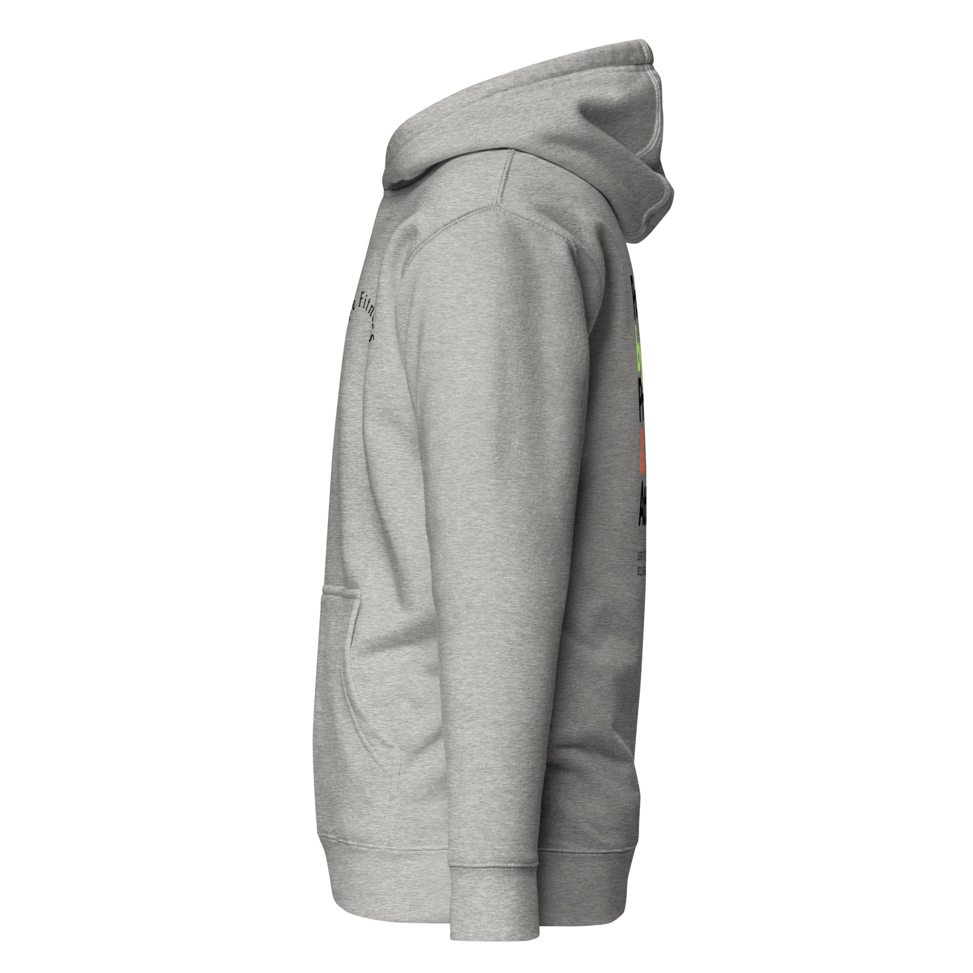 Men's Hoodie - Powered by Protein and Attitude for Ultimate Comfort -