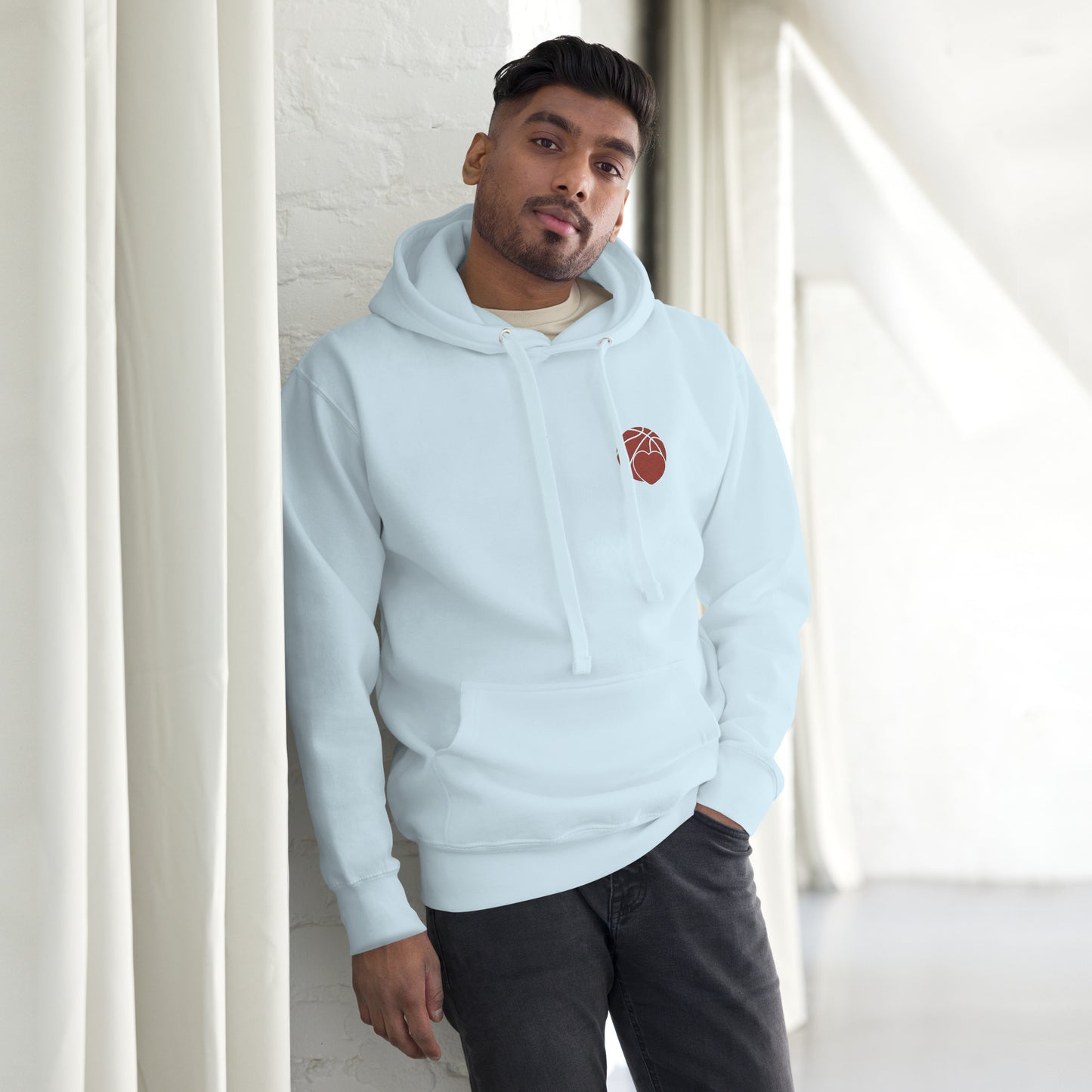 Men's Athletic Basketball Hoodie - Performance Sweatshirt