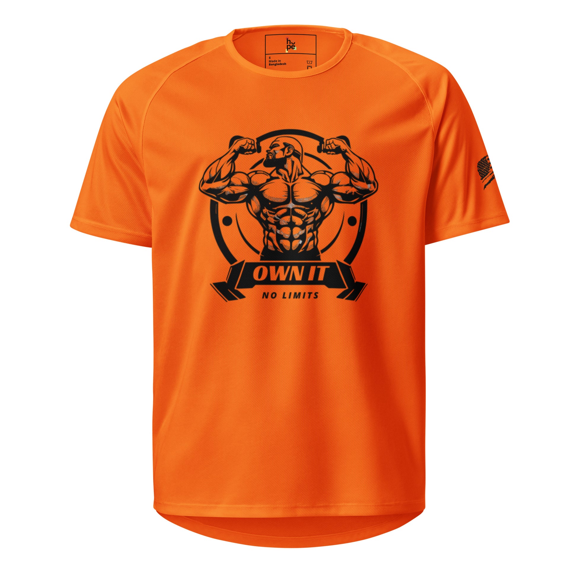 Men's Weightlifting Jersey - Own It, No Limits Sportswear -