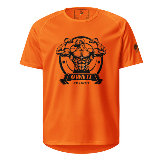 Men's Weightlifting Jersey - Own It, No Limits Sportswear -