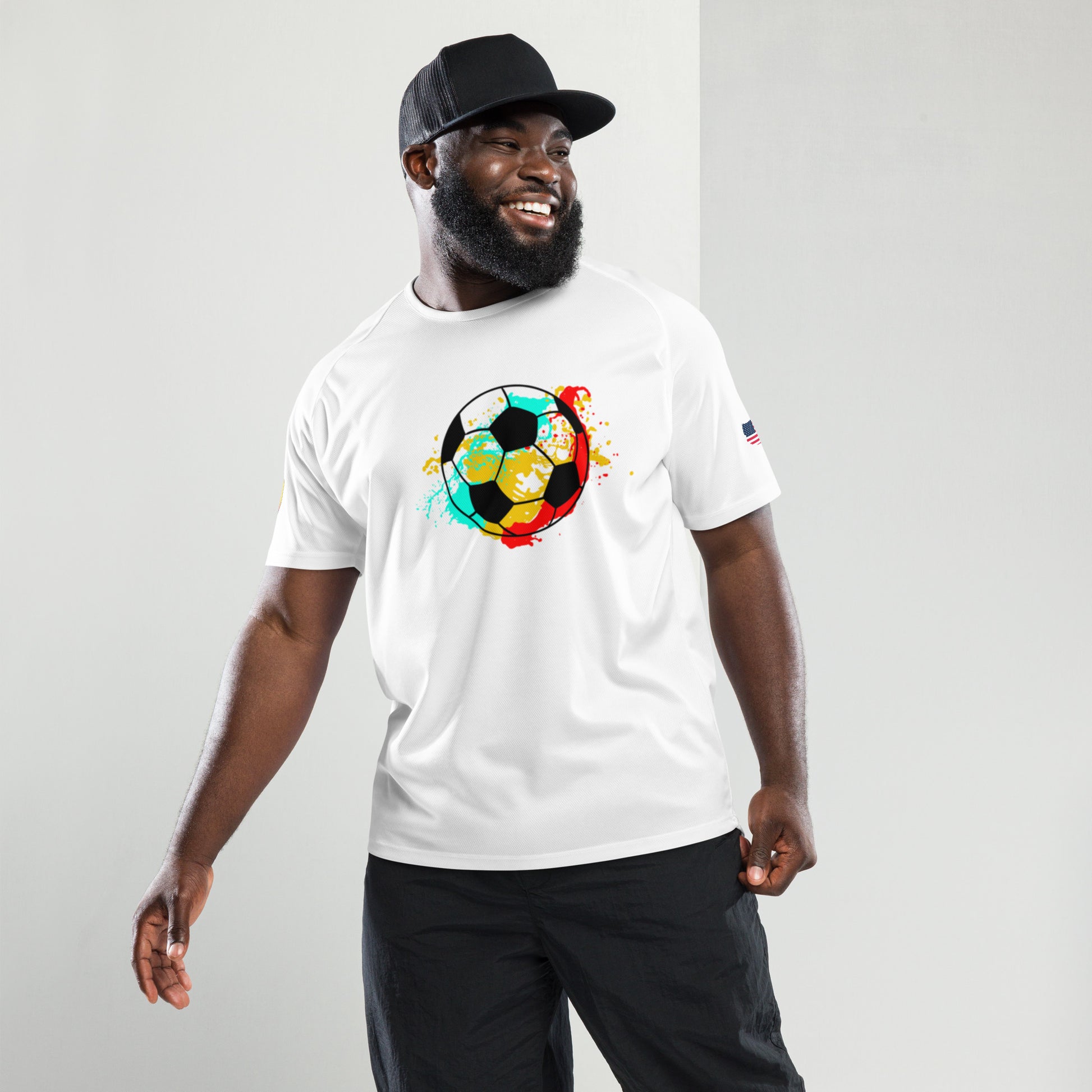 Men's Football Sports Jersey - Premium Quality Sportswear for Athletes -