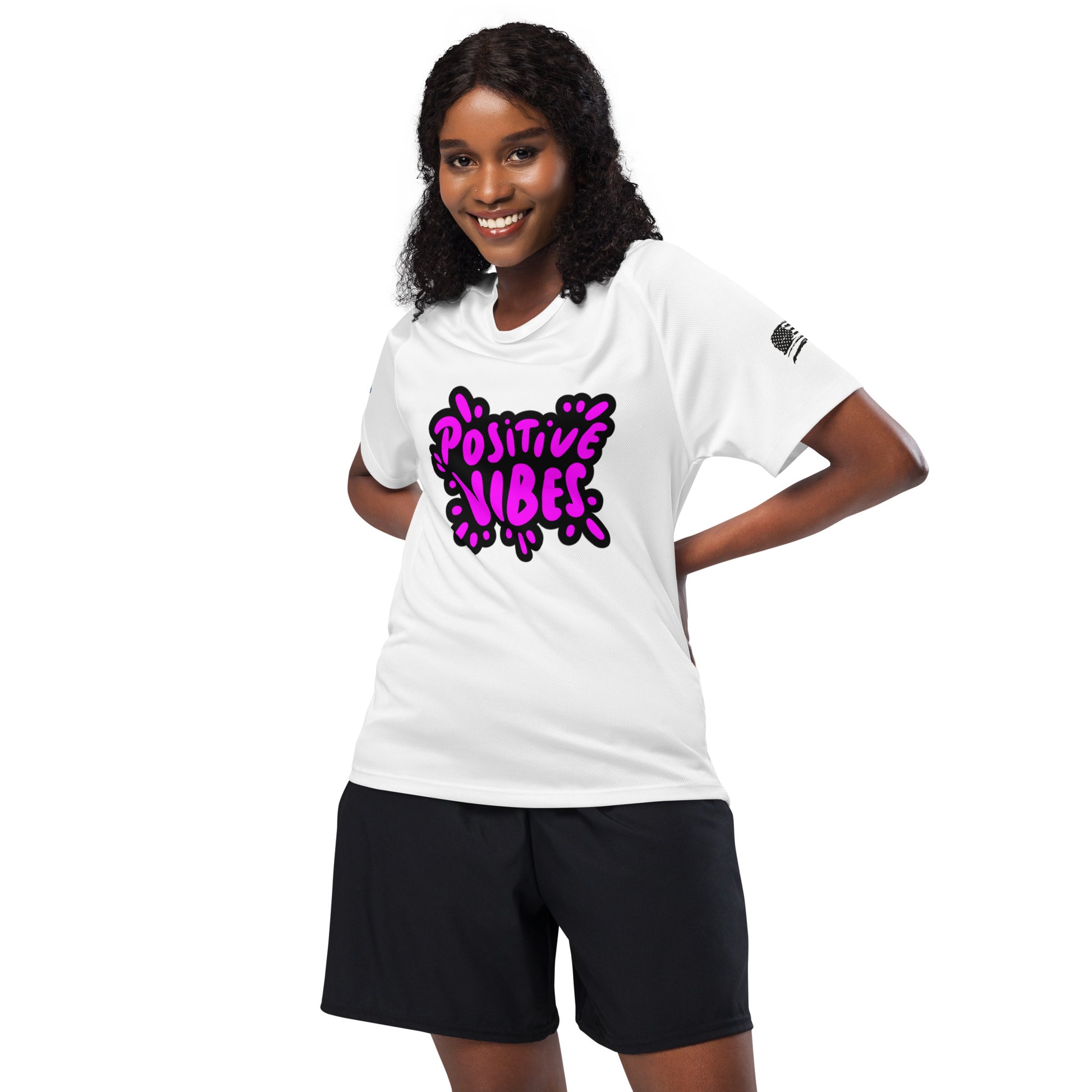 Women's Sports Jersey - Positive Vibes Only Collection -