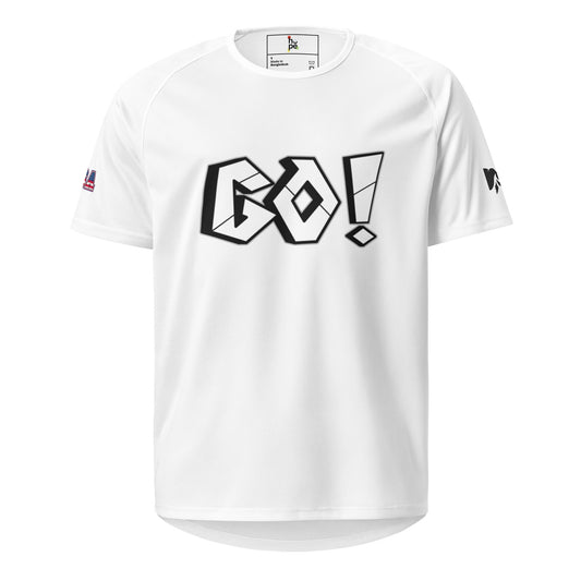 Men's Fitness Sport Jersey- Go! -
