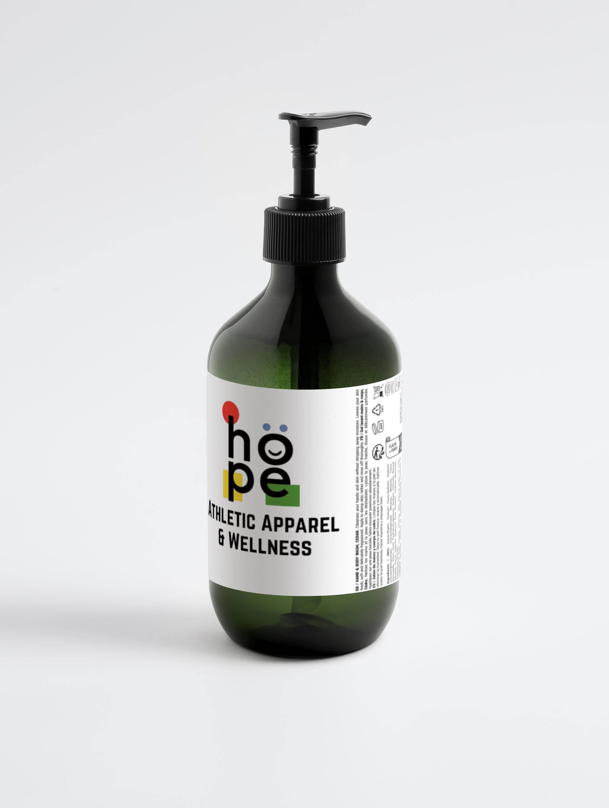 Hand & Body Wash - Peppermint Cedar Hand Wash with Refreshing Peppermint & Dark Cedar Scent | 16.57 fl oz