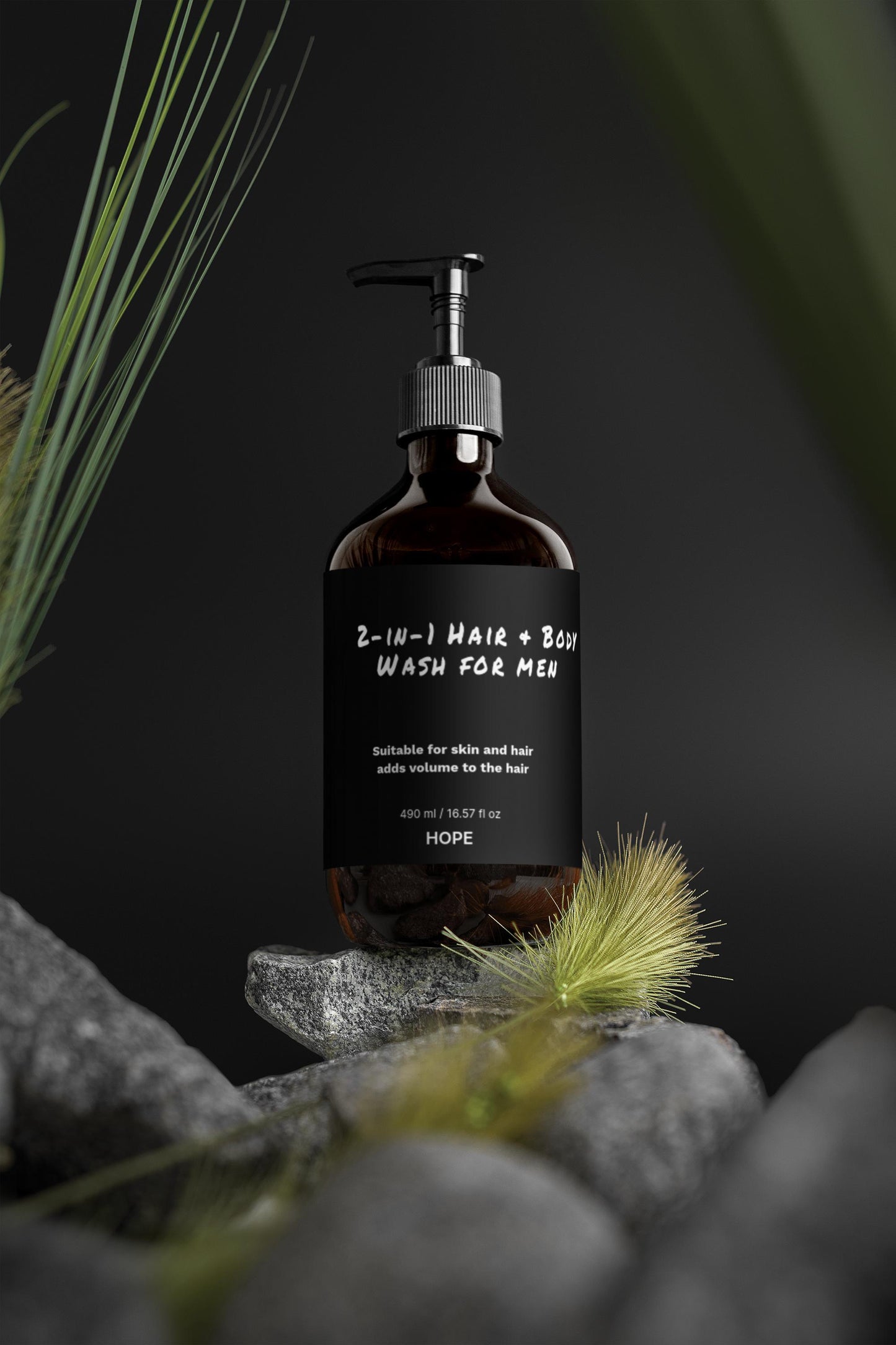 Men's 2-in-1 Hair and Body Wash for Ultimate Cleanliness and Freshness