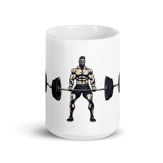 Flex & Sip Muscle Mug - Perfect for Fitness Enthusiasts and Hydration on the Go -
