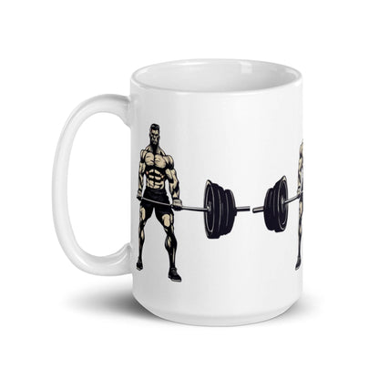 Flex & Sip Muscle Mug - Perfect for Fitness Enthusiasts and Hydration on the Go -