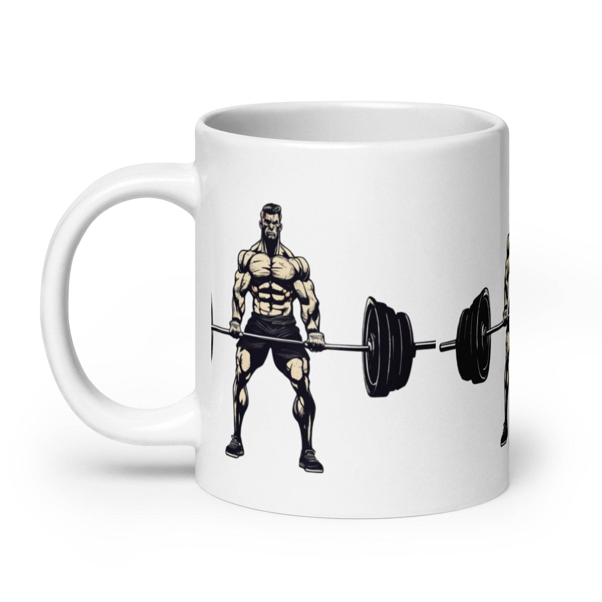 Flex & Sip Muscle Mug - Perfect for Fitness Enthusiasts and Hydration on the Go -