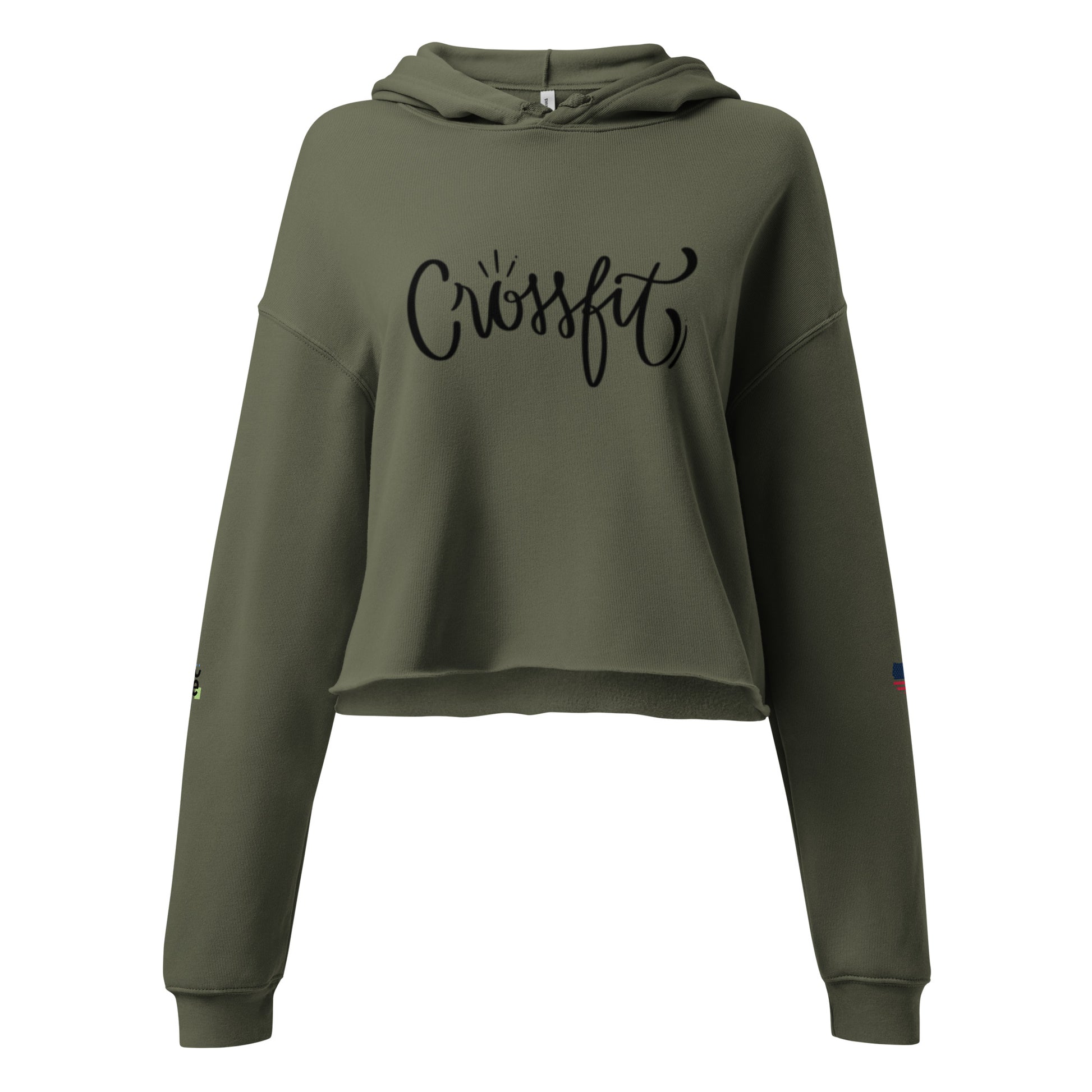 Women's Crop Hoodie- CrossFit -