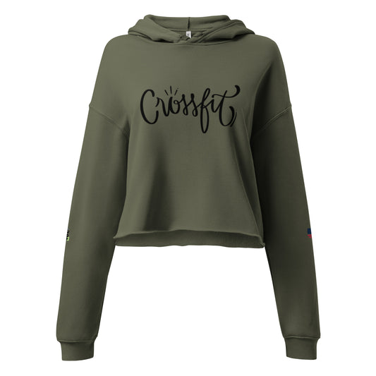 Women's Crop Hoodie- CrossFit -
