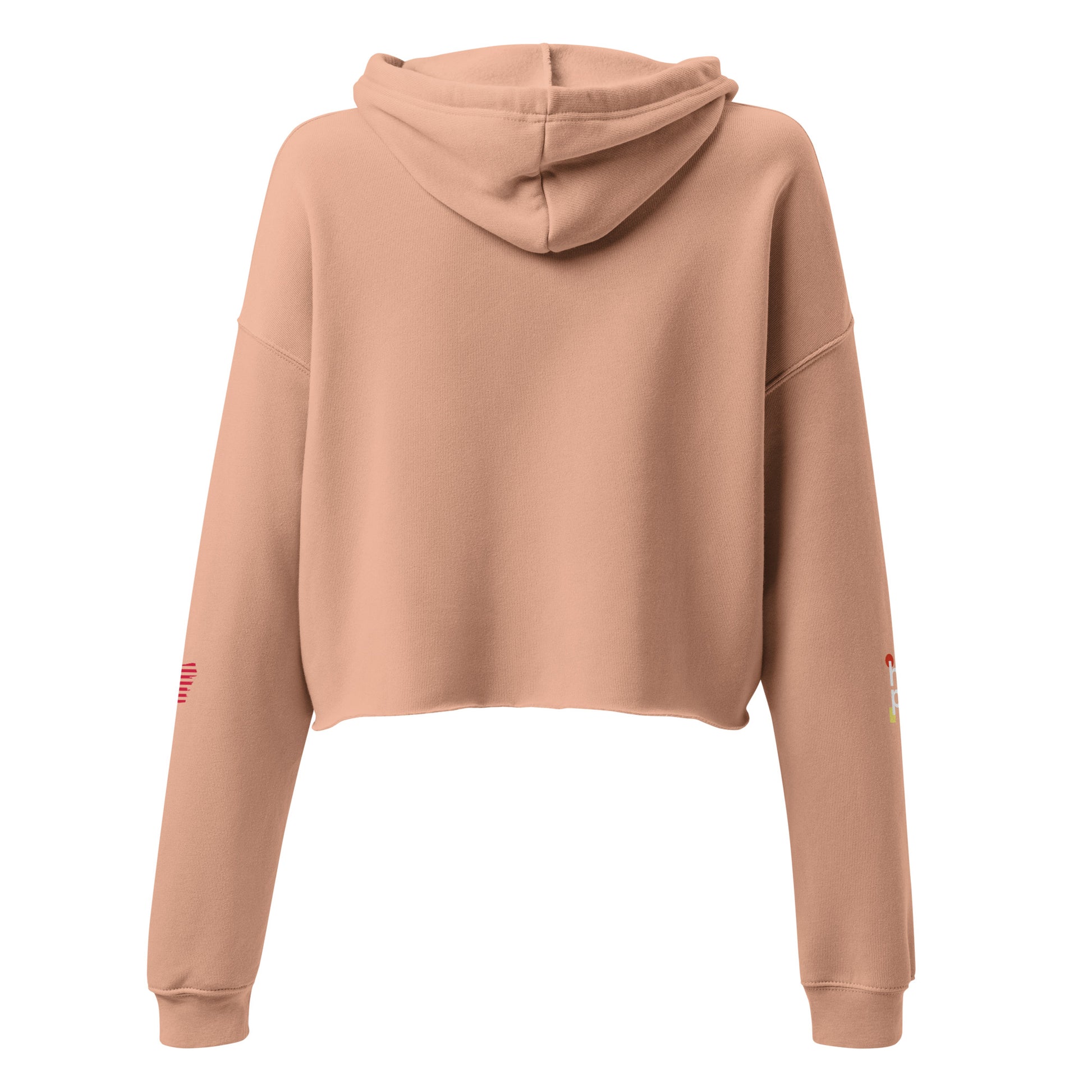 Women's Crop Hoodie- Hustle for the Muscle -