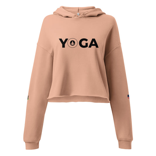 Women's Crop Hoodie- Yoga -