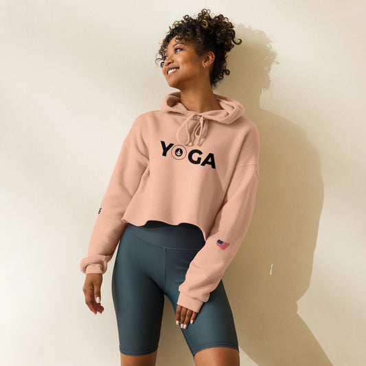 Women's Crop Hoodie- Yoga -