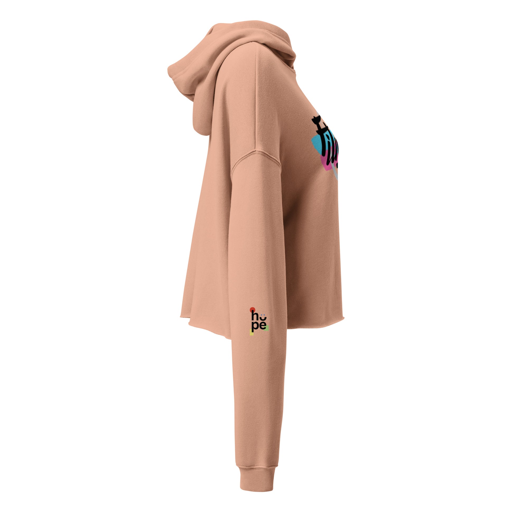 Women's Crop Hoodie- Fitness -