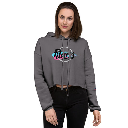 Women's Crop Hoodie- Fitness -