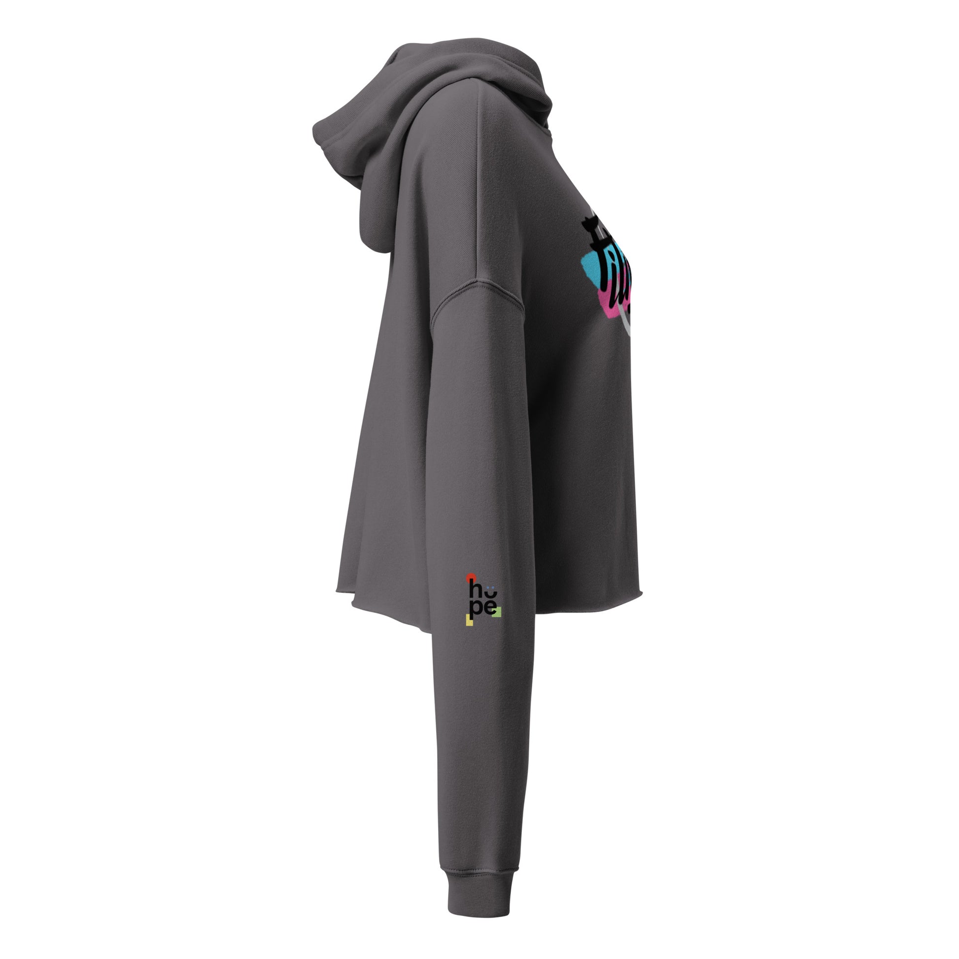 Women's Crop Hoodie- Fitness -