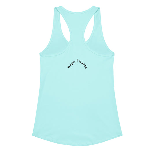 Women's Fitted Racerback Tank Top for Active Lifestyle -
