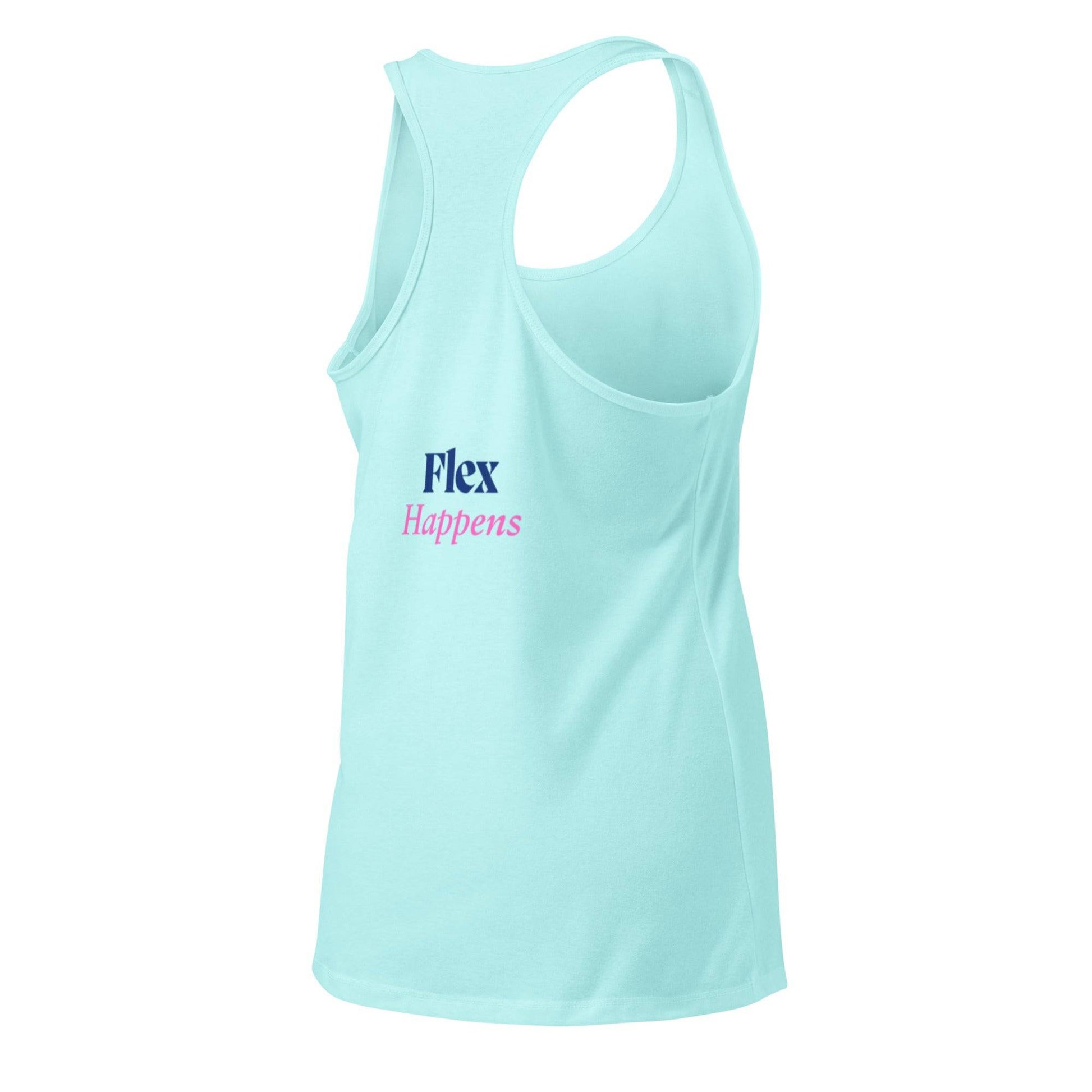 Women’s fitted Racerback Tank Top-Performance -