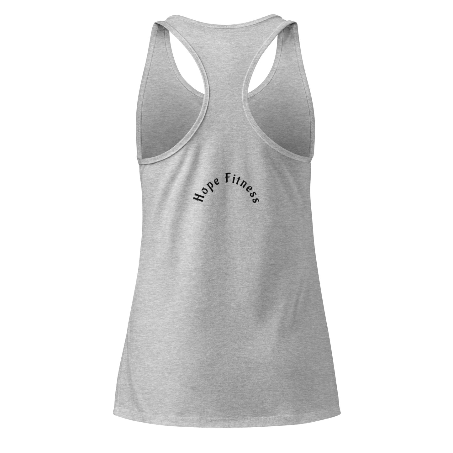 Women's Fitted Racerback Tank Top for Active Lifestyle -