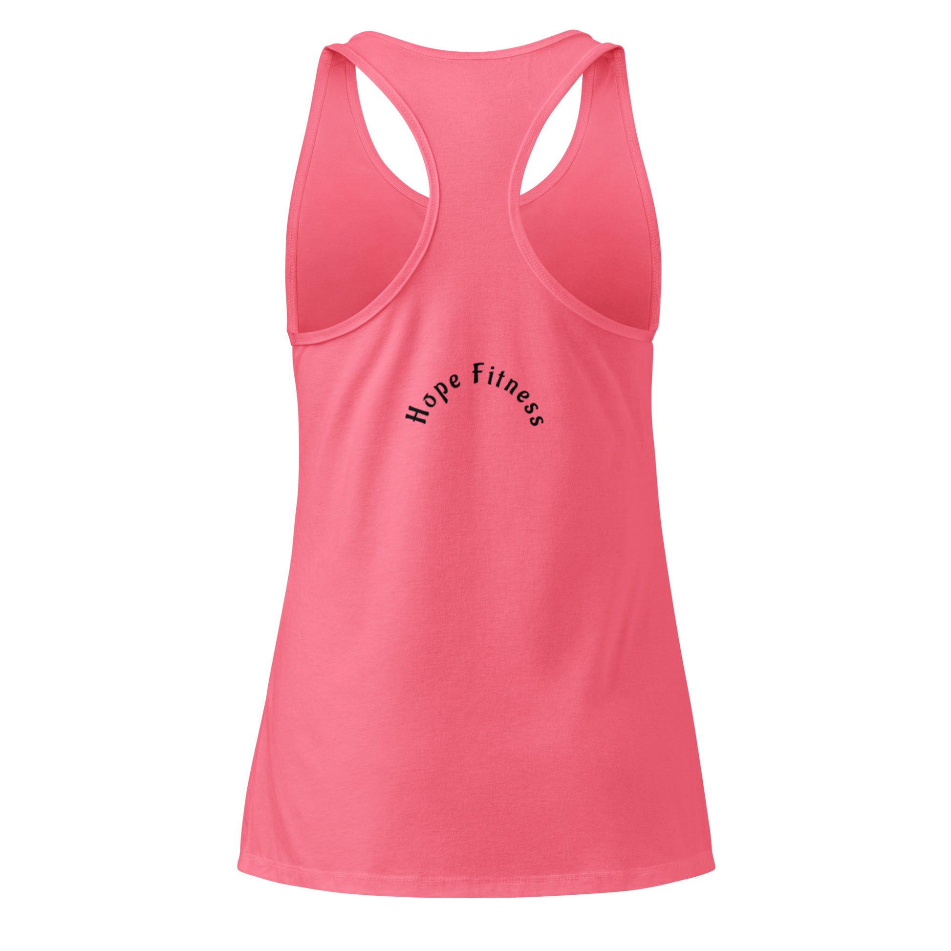 Women's Fitted Racerback Tank Top for Active Lifestyle -
