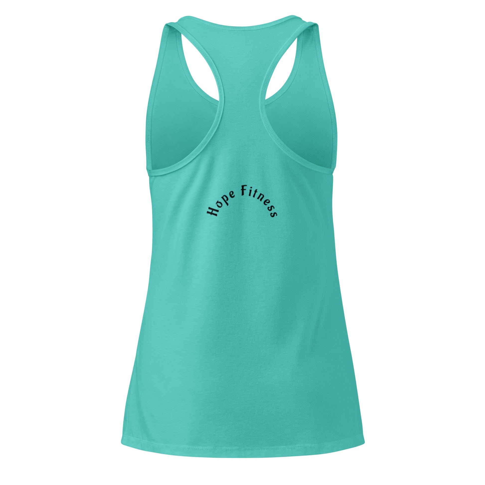 Women's Fitted Racerback Tank Top for Active Lifestyle -