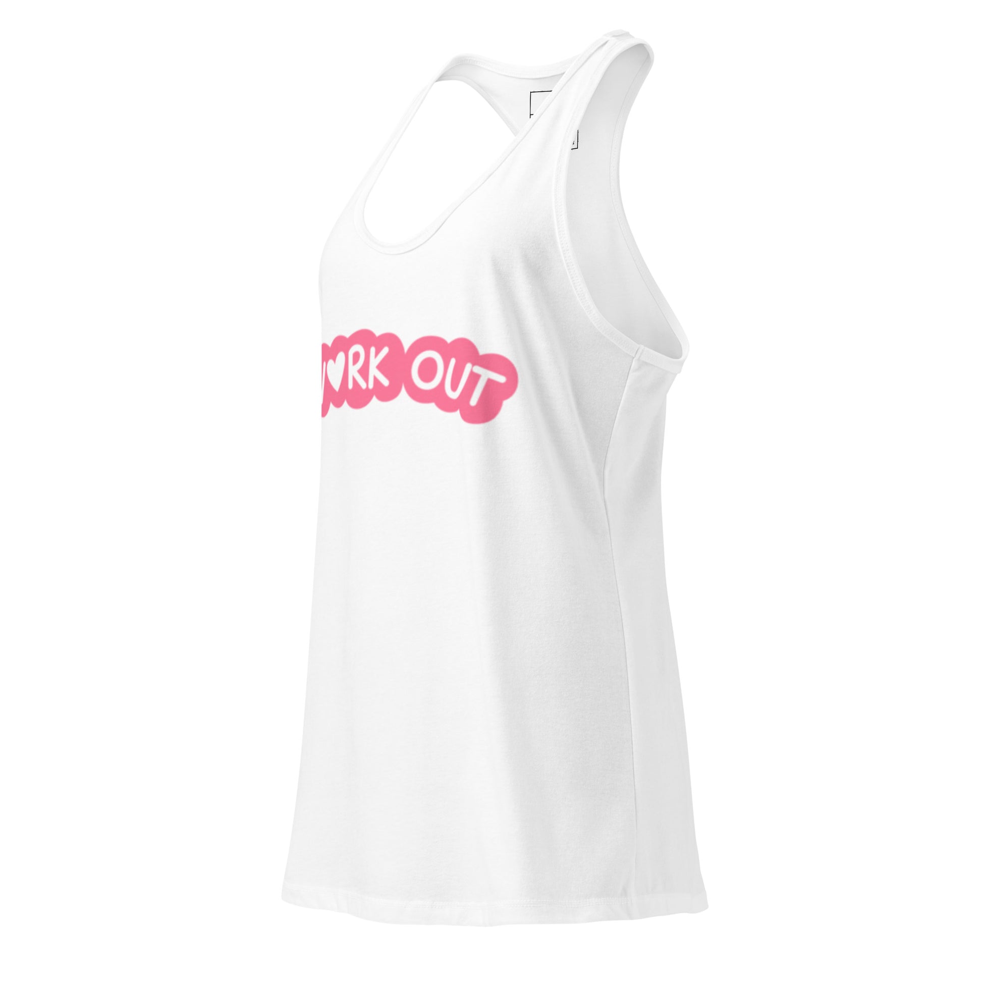 Women's Workout Tank Top - Fitted Racerback for Active Lifestyles -