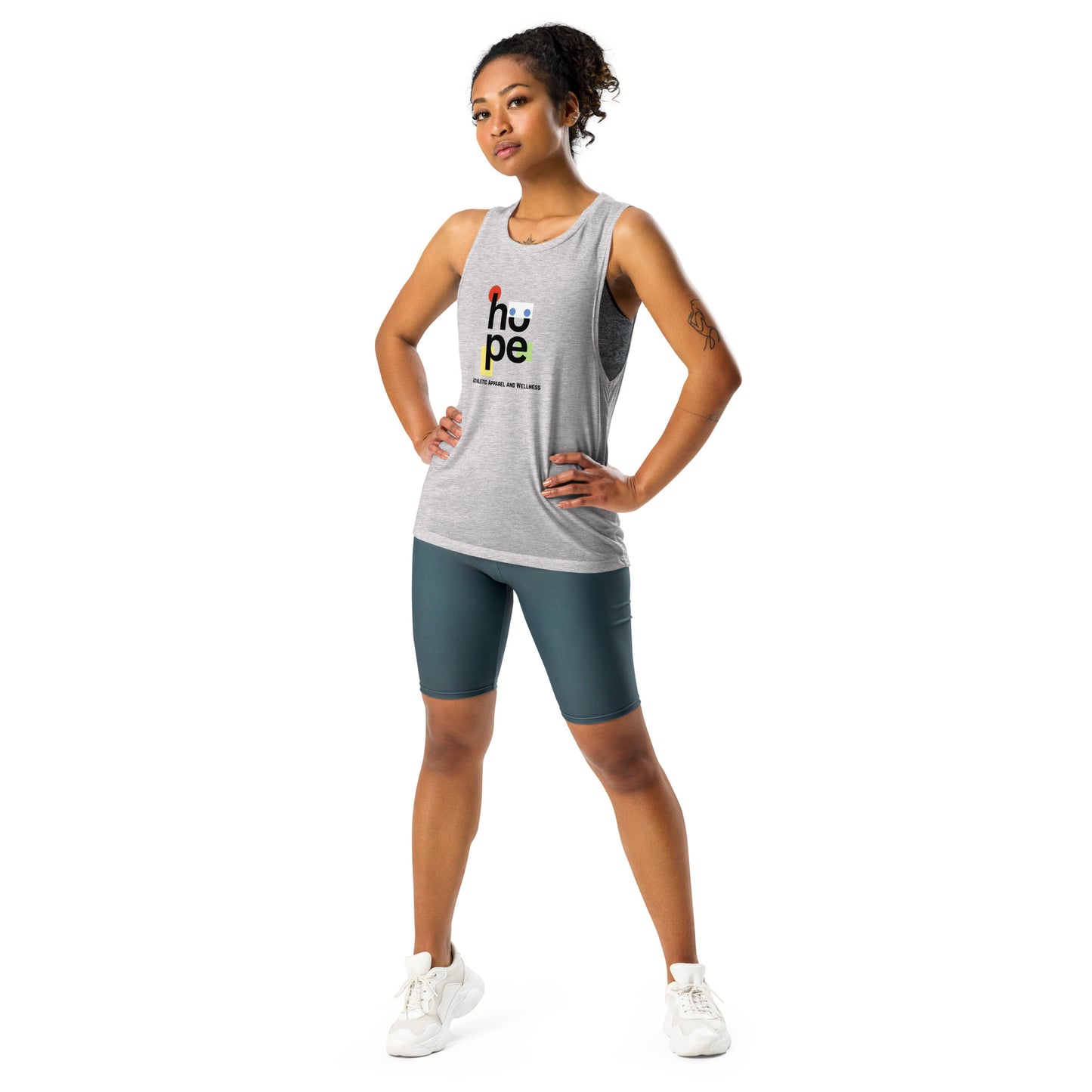 Women's Muscle Tank Top - Fitness Gym Workout Tank for Women
