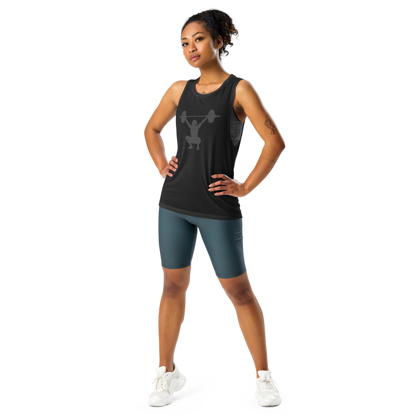 Ladies' Muscle Tank for Weight Lifting - Fitness Gym Workout Tank Top