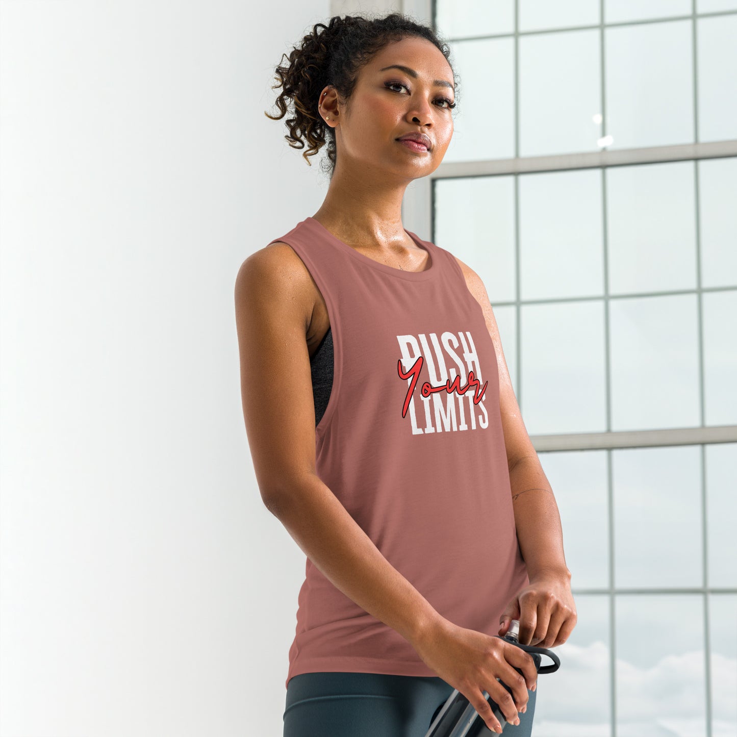 Ladies' Muscle Tank Push Your Limits Performance