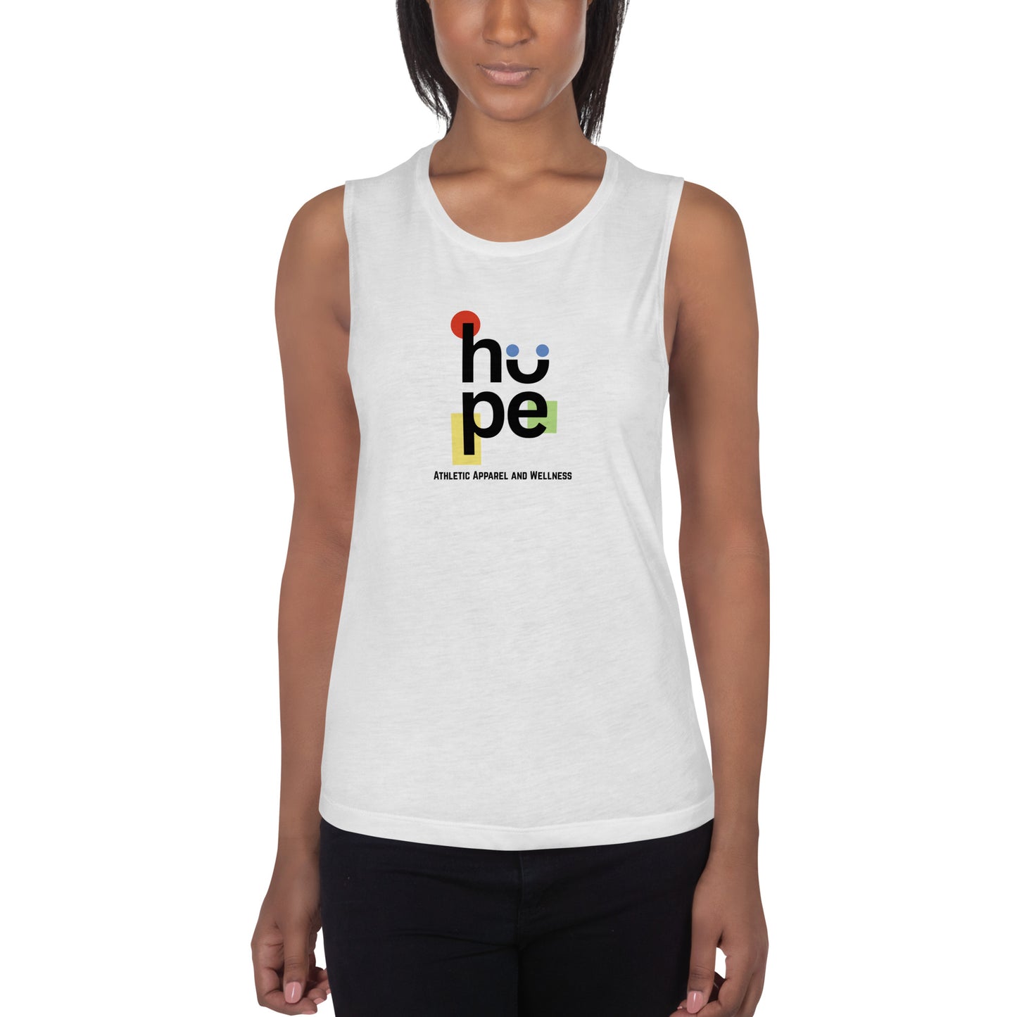 Women's Muscle Tank Top - Fitness Gym Workout Tank for Women