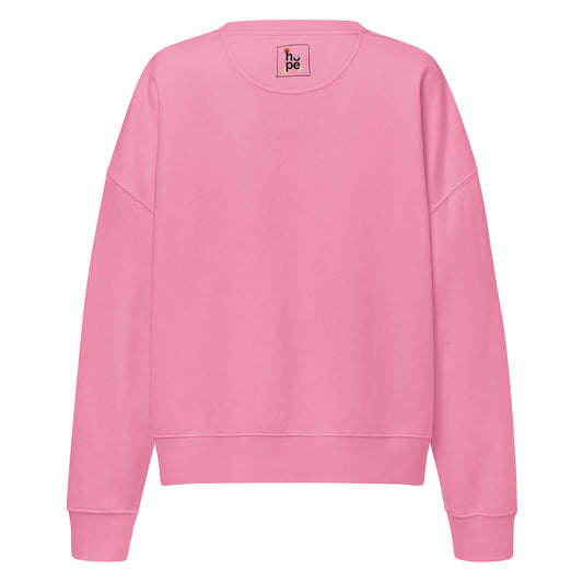 Women’s Organic Sweatshirt - Fearless Crew Neck Style -