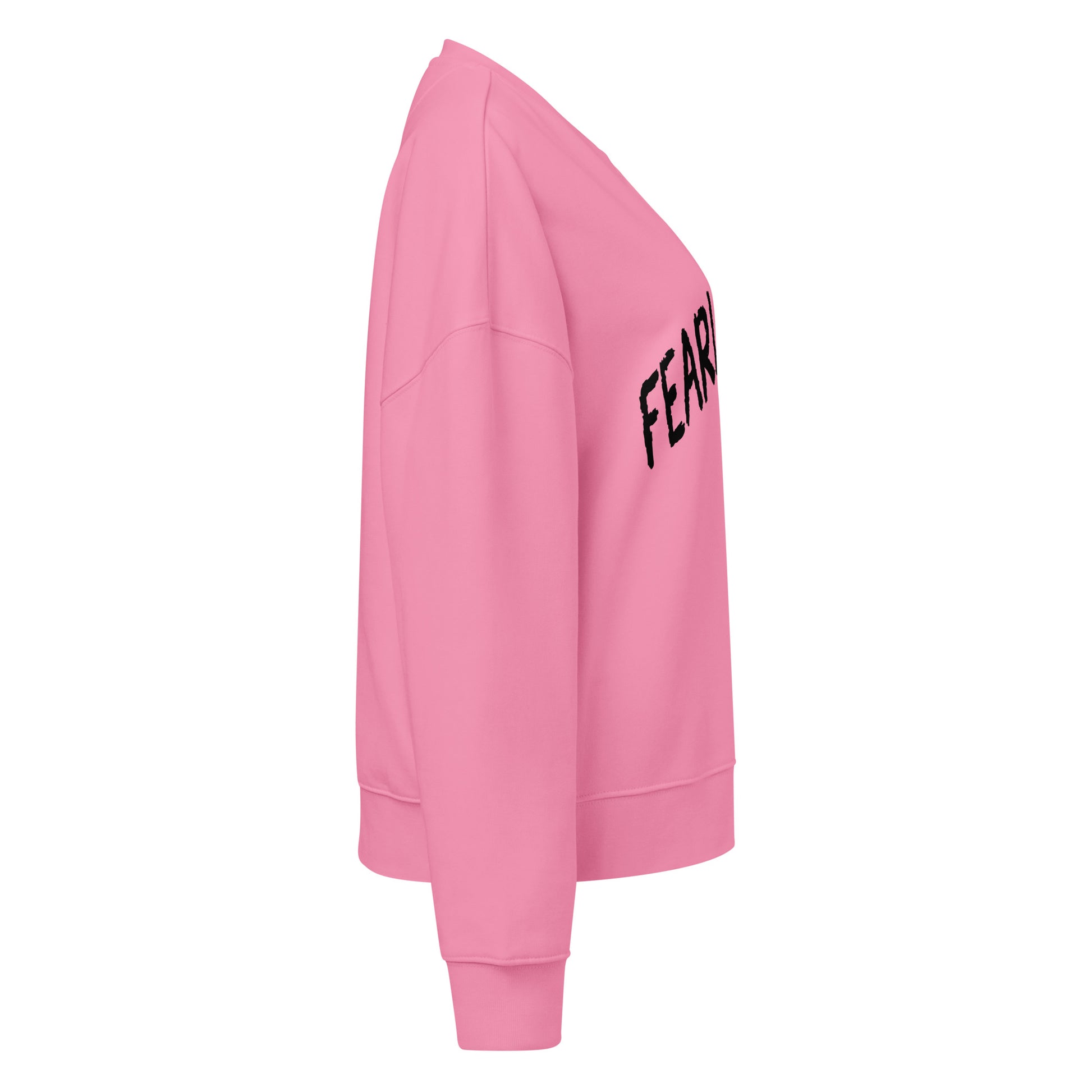 Women’s Organic Sweatshirt - Fearless Crew Neck Style -