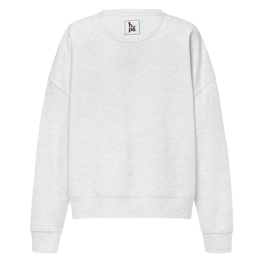 Women’s Organic Sweatshirt - I Can, I Will Crew Neck Design -