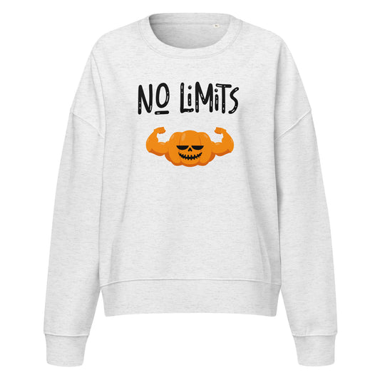 Women's Organic Sweatshirt - No Limits Halloween Edition for Eco-Friendly Style -