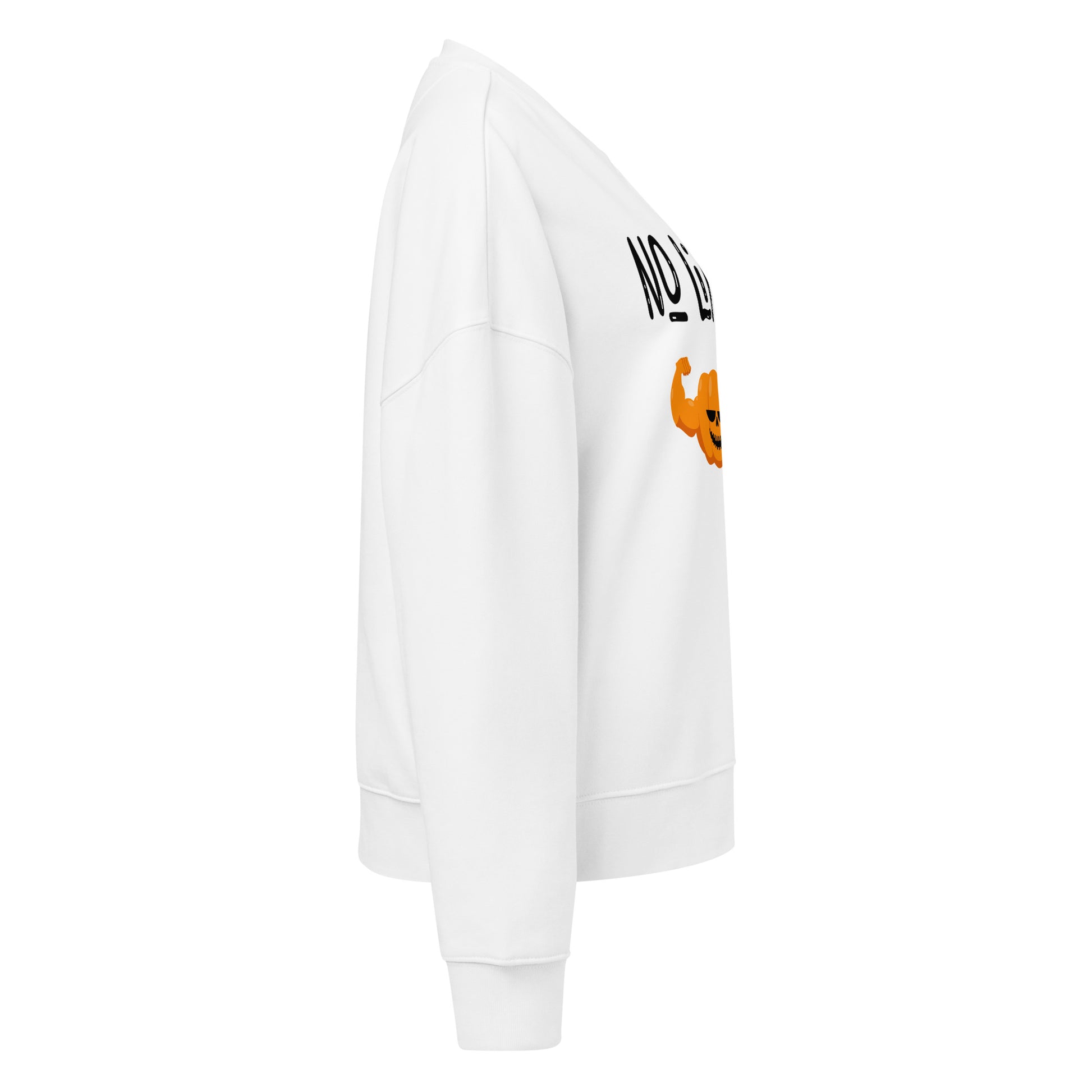 Women's Organic Sweatshirt - No Limits Halloween Edition for Eco-Friendly Style -